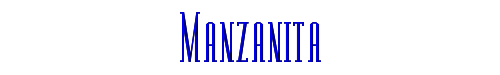 Manzanita 