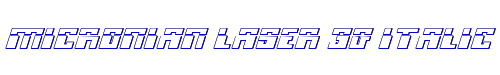 Micronian Laser 3D Italic 