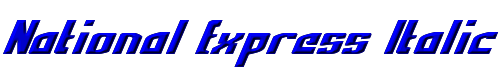 National Express Italic 