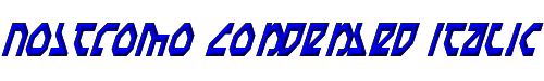 Nostromo Condensed Italic 