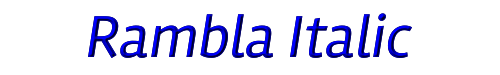 Rambla Italic 
