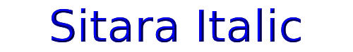 Sitara Italic 