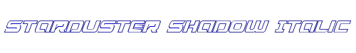 Starduster Shadow Italic 