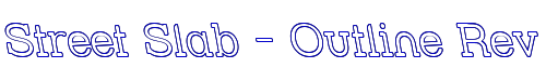 Street Slab - Outline Rev 