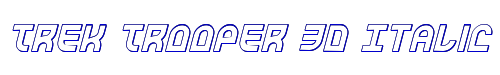 Trek Trooper 3D Italic 