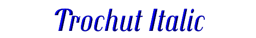 Trochut Italic 