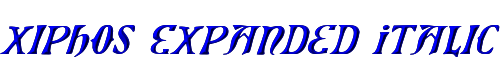 Xiphos Expanded Italic 