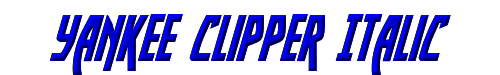 Yankee Clipper Italic 