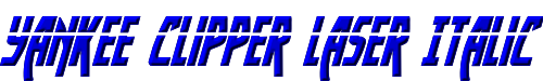 Yankee Clipper Laser Italic 