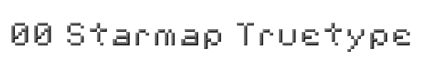 00 Starmap Truetype 