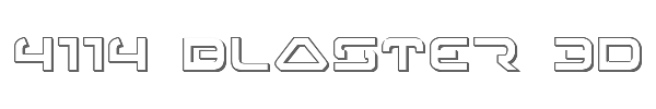 4114 Blaster 3D 