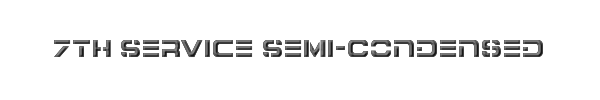 7th Service Semi-Condensed 