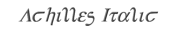 Achilles Italic 