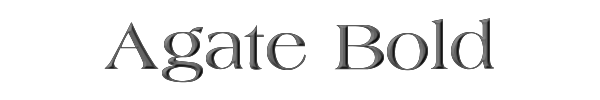 Agate Bold 