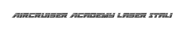 Aircruiser Academy Laser Italic 