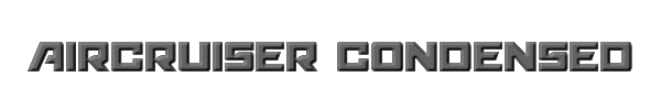 Aircruiser Condensed 