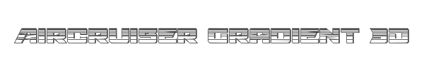 Aircruiser Gradient 3D 