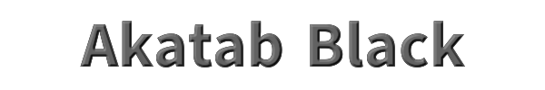 Akatab Black 