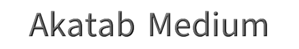 Akatab Medium 