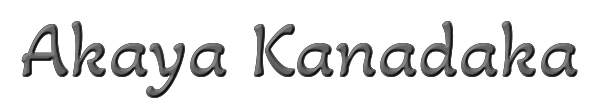 Akaya Kanadaka 