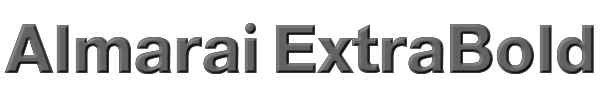 Almarai ExtraBold 