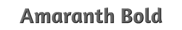 Amaranth Bold 