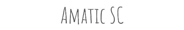 Amatic SC 