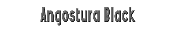 Angostura Black 