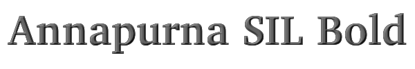 Annapurna SIL Bold 