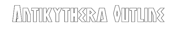 Antikythera Outline 