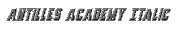 Antilles Academy Italic 
