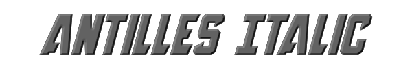 Antilles Italic 
