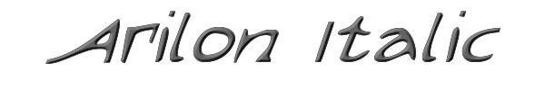 Arilon Italic 