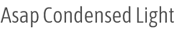 Asap Condensed Light 