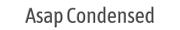Asap Condensed 