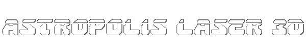 Astropolis Laser 3D 