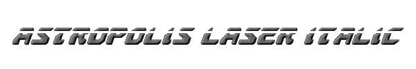 Astropolis Laser Italic 