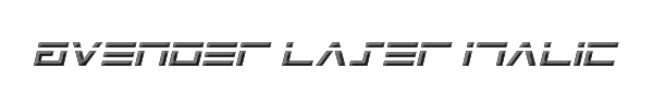 Avenger Laser Italic 