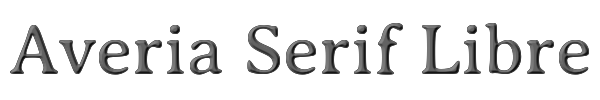 Averia Serif Libre 