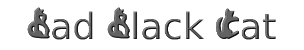 Bad Black Cat 
