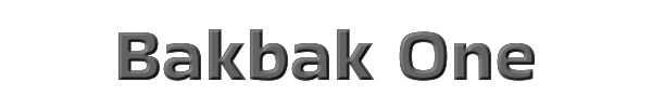 Bakbak One 