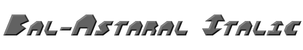 Bal-Astaral Italic 