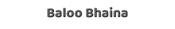 Baloo Bhaina 