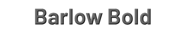 Barlow Bold 