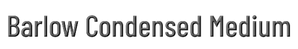 Barlow Condensed Medium 