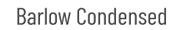 Barlow Condensed 
