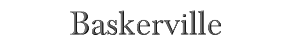 Baskerville 