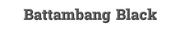 Battambang Black 
