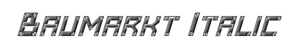 Baumarkt Italic 