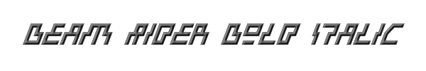 Beam Rider Bold Italic 
